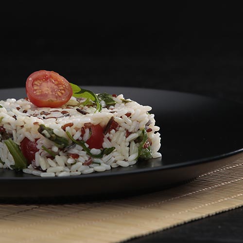 Ensalada de arroz salvaje