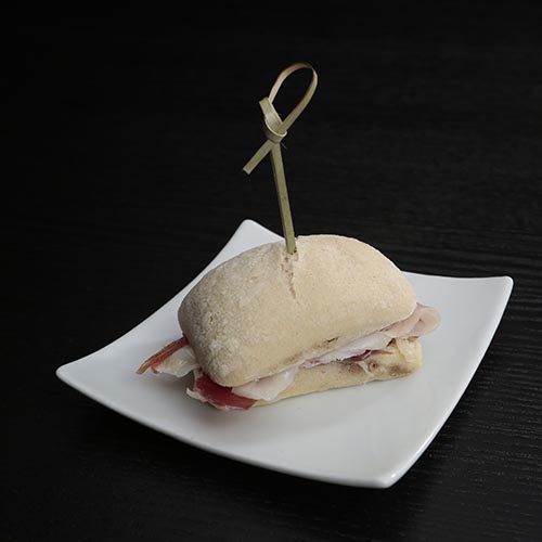 Mini bocadillo DELUXE de jamon iberico