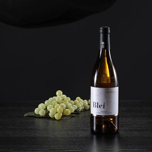 Botella de vino blanco Blei "Clos Martina", D.O. Priorat