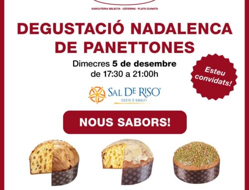 Aquest desembre… degustació de panettones!