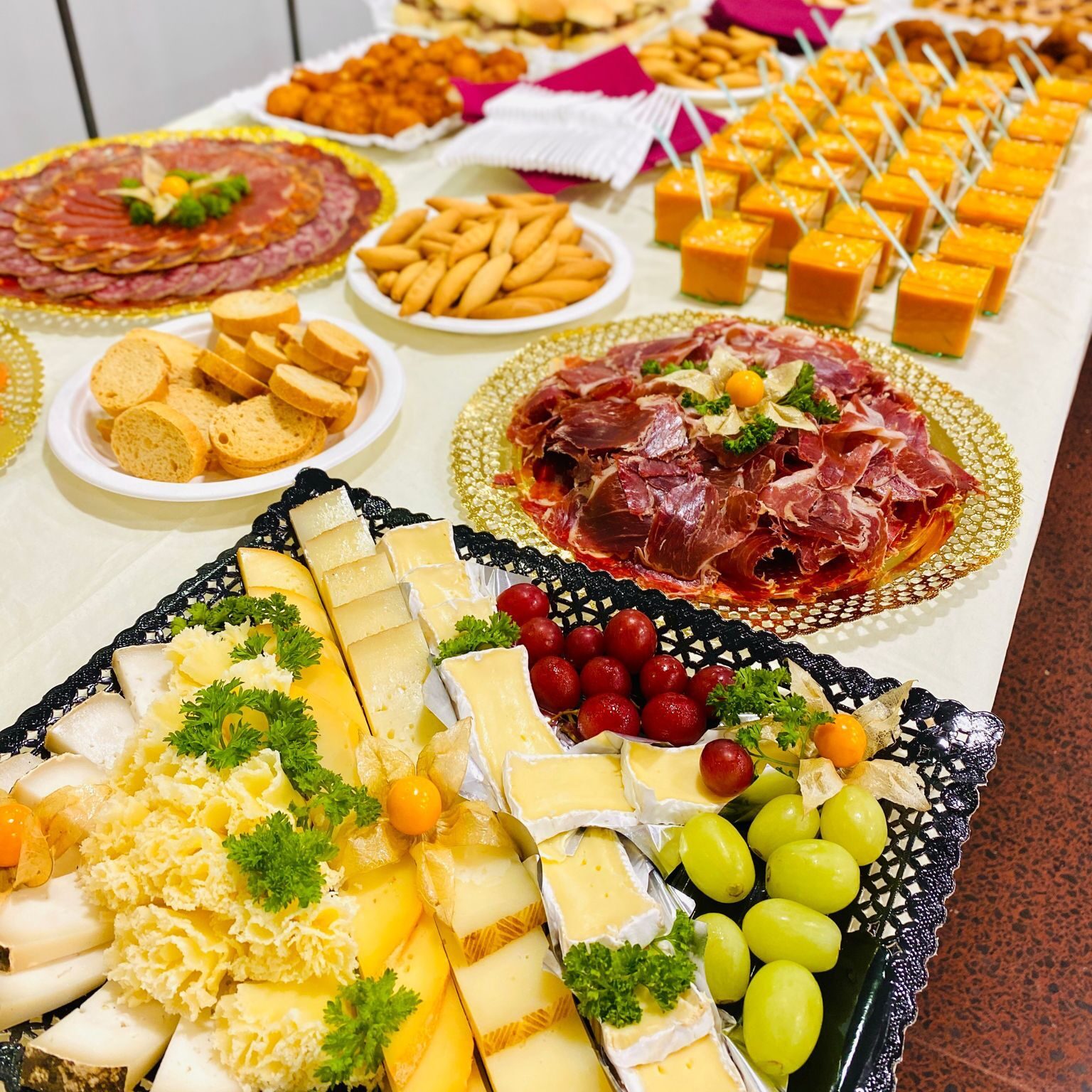 Catering para comidas y cenas de navidad de empresa