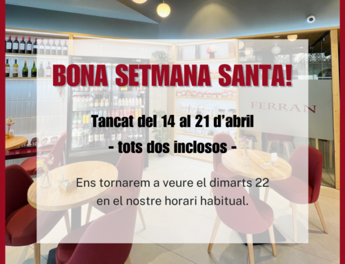 VACANCES DE SETMANA SANTA